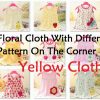 Yellow Cloth Floral