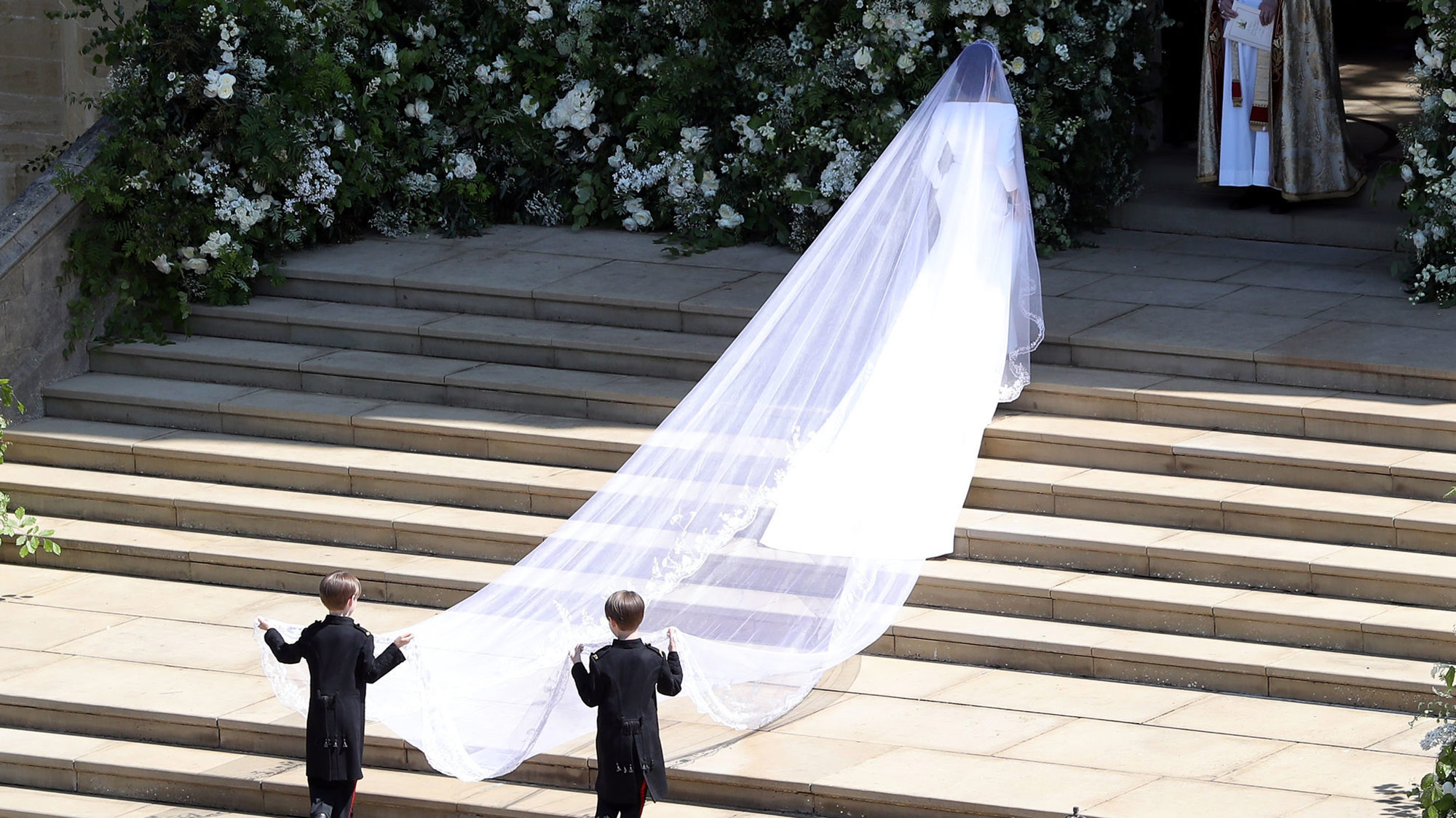 How Meghan Markle subtly honoured Princess Diana with her wedding veil