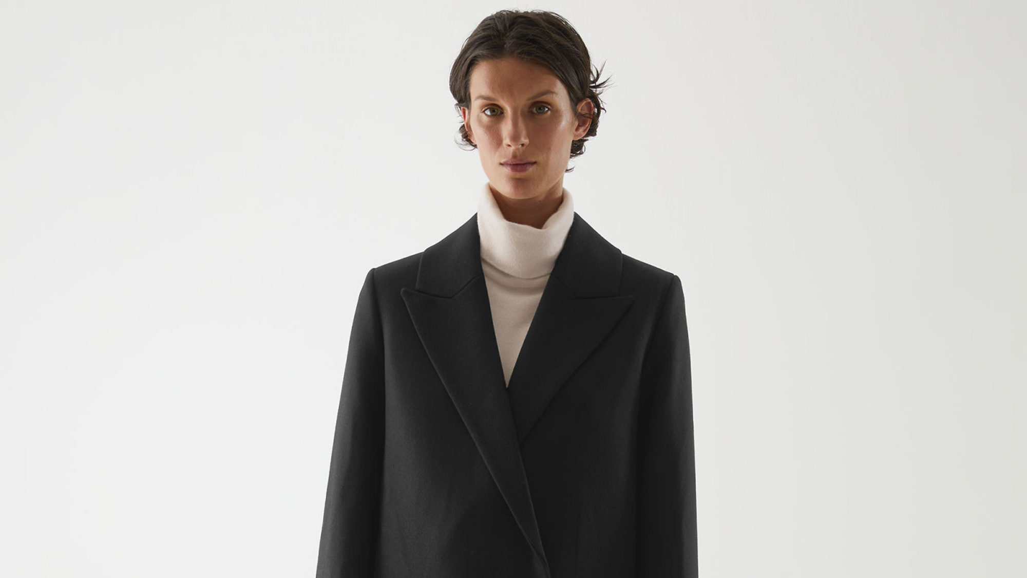 The most perfect black coat has gone into the Cos Black Friday sale
