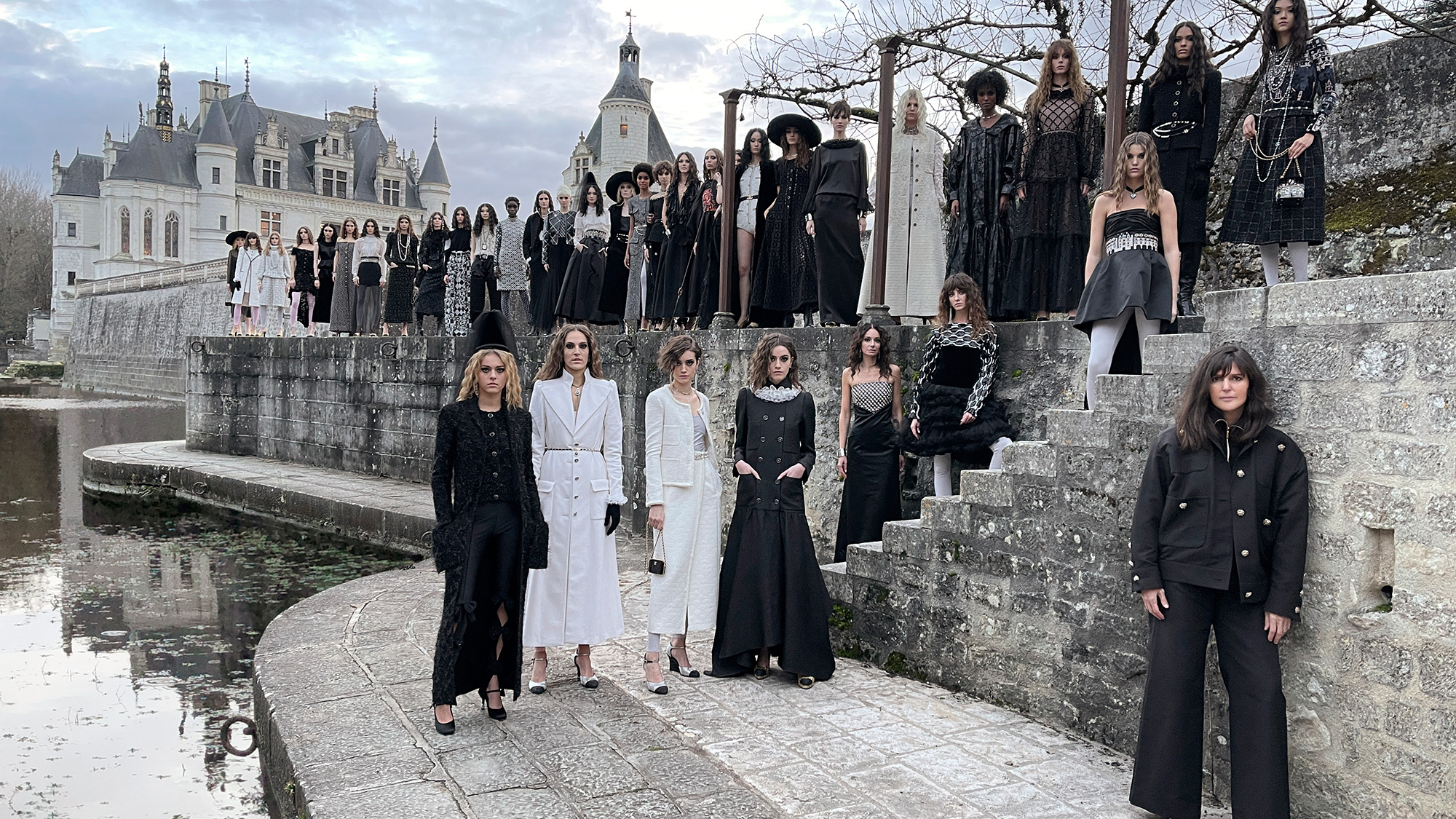 Chanel takes over a French château for a Metiers D’art collection fit for a queen