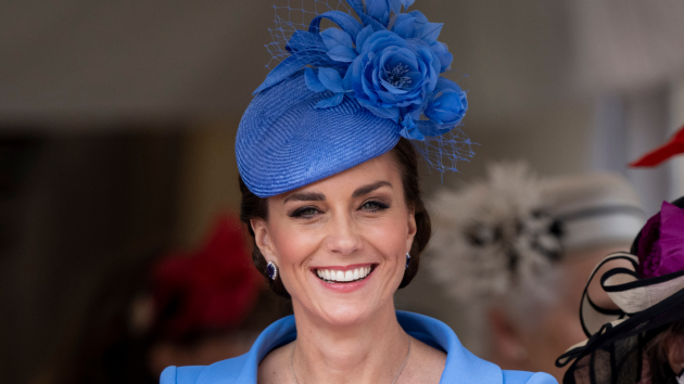 Kate Middleton attends the Order of the Garter Service in a head-to-toe blue outfit