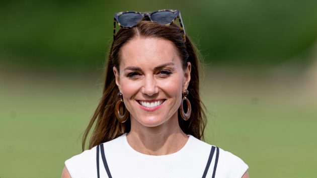 Kate Middleton attends the Royal Charity Polo Cup in the chicest white midi dress